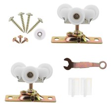  1 jeu de roulettes pour porte