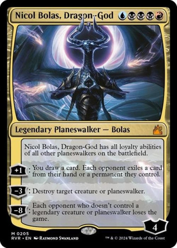 Mtg magic nicol bolas - nicol,