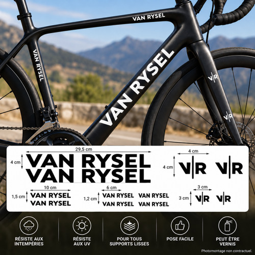 Stickers autocollant vinyle - 12,