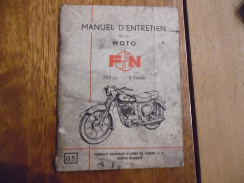 Rare manuel d - –, d’entretien