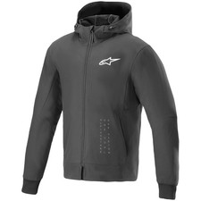 Sweat à capuche Alpinestars Radium Tech noir/blanc