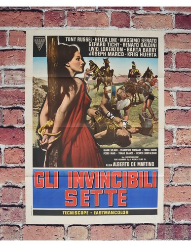 Affiche les invincibles sept - les,