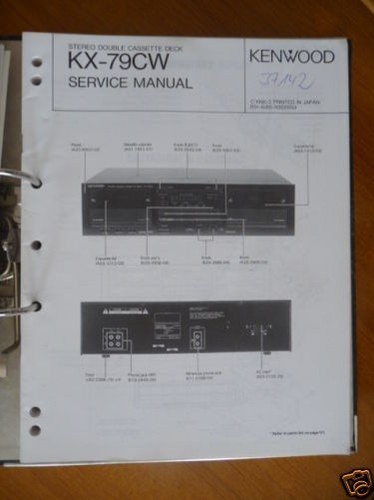 Manuel service kenwood - de,