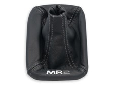 POUR TOYOTA MR2 MK2 SW20 1990-1999 SOUFFLET LEVIER DE VITESSE BRODERIE GRIS