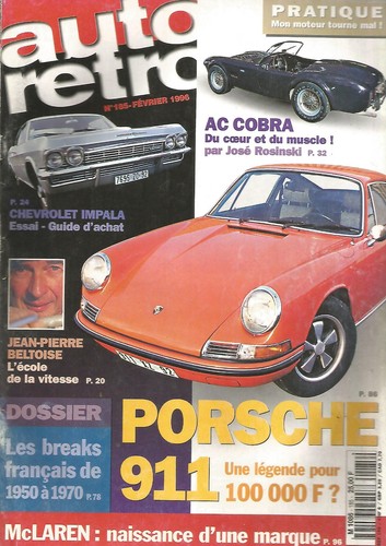 Auto retro 185 cobra - n°185, /