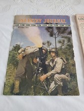 December 1943 World War II Infantry Journal Magazine, vintage, 90 pages