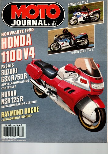 Moto journal n0899 honda - moto,