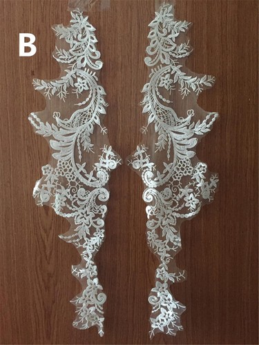 Costume mariée appliqué - costume,