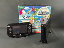 Nintendo Wii U Console 32GB / Black / Mario Premium Pack /