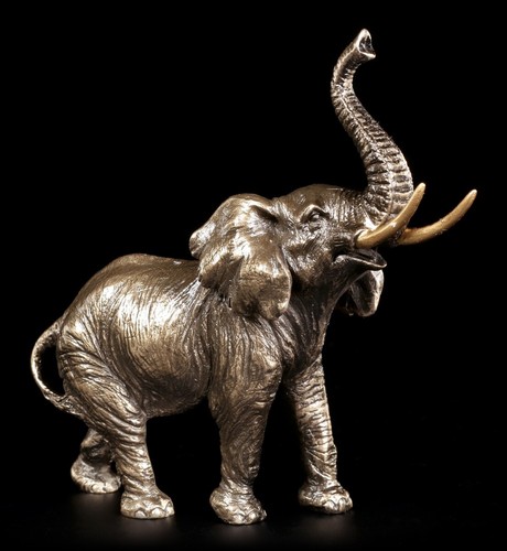 Figurine éléphant bronzer - d'Éléphant,