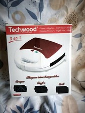 3 en 1-Gaufre-Croque-Grill