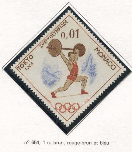 Stamp timbre monaco - stamp,