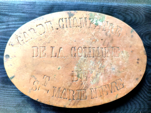 Plaque métier vénerie - plaque, de
