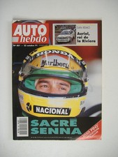 AUTO HEBDO n°801 MAZDA MX 3-TOYOTA CELICA 2.0 GTI 16-VW CORRADO 16V- SAN REMO