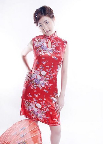 Jolie mini robe chinoise - jolie,