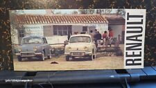 Dauphine Renault Gordini Ondine Dauphine Car Prospectus Pub Catalog