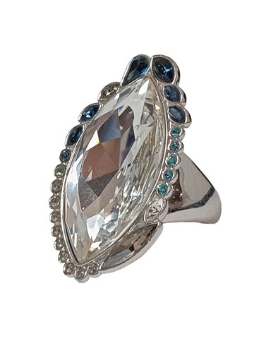 Swarovski bague incrustée - swarovski,