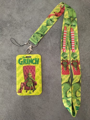 Porte carte badge grinch - porte, carte-badge