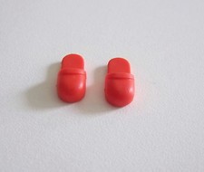 PLAYMOBIL (0521) FEET - Vintage Adult Series Pink 5310 Pair of Red Clooves