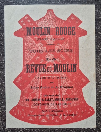 Moulin rouge pigalle - moulin,
