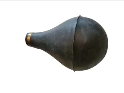 Caoutchouc noir ampoule forme - ampoule,