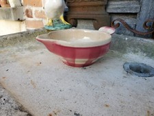 Ancienne saucière motif