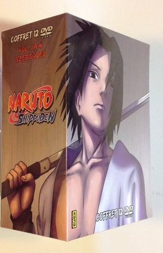 Coffret dvd naruto - coffret, 12