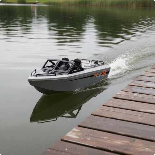 Bateau télécommandé avec