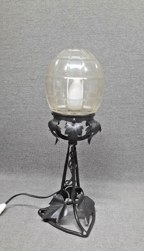 Lampe art deco - lampe, forgé