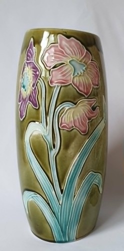 Vase barbotine gustave - en, barbotine,