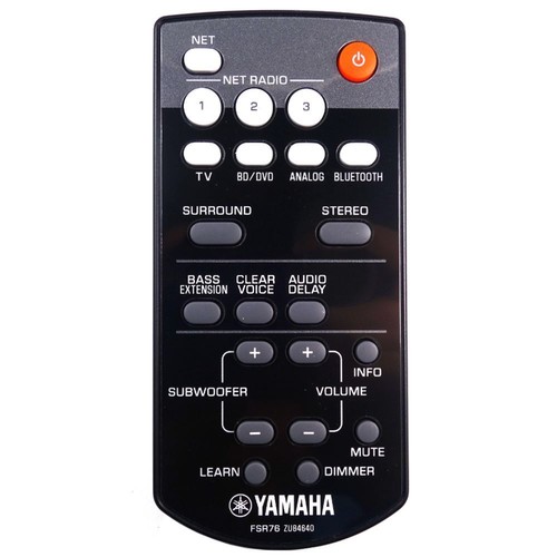 Télécommande yamaha yas 306 - télécommande,