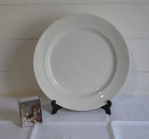 Creil montereau plat blanc - montereau,