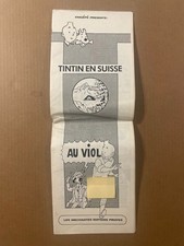 Tintin en Suisse - Les