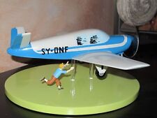 Extremely Rare! Tintin Running to Catch Airplane Flying off LE of 1500 Statue