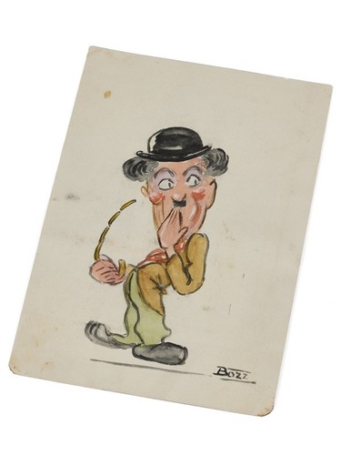 Bozz charlie chaplin - chaplin], dessin