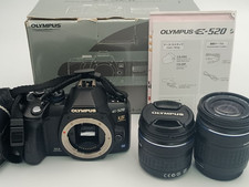 OLYMPUS E-520 DIGITAL Camera Black Mirrorless ZUIKO DIGITAL from japan