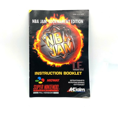 Notice nba jam - jam, tournament