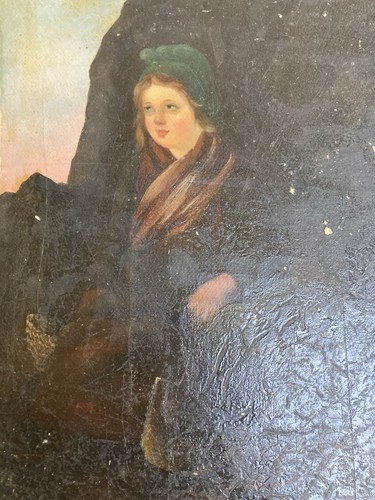 Belle peinture huile toile - belle,