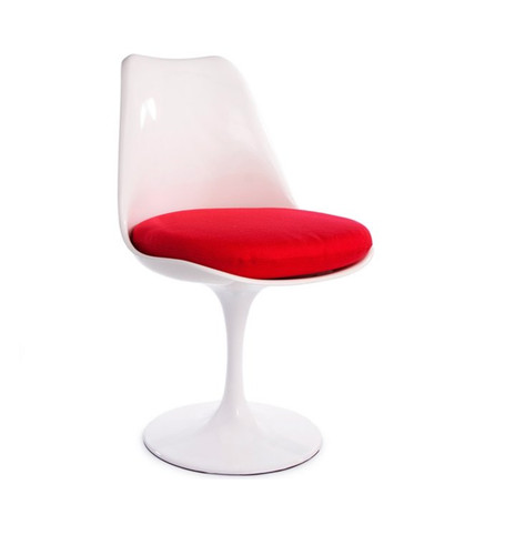 Chaise tulip blanc - , pivotante