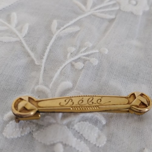 Broche naissance bebe art - broche,