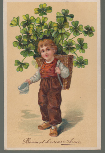 Carte postale relief gaufree - carte,