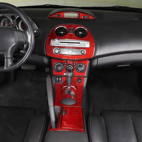 Red carbon fiber interior - carbon,