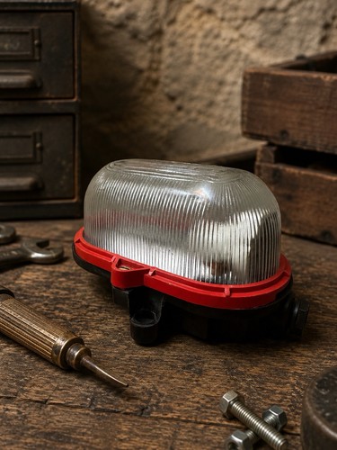 Ancienne lampe hublot