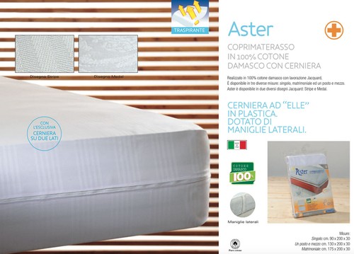 Housse matelas aster - de,