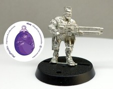 Warhammer 40k, Necromunda metal, Van Saar, unpainted, Shotgun, Fusil Pompe oop