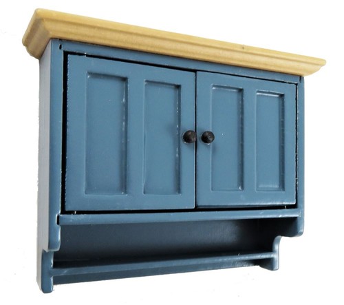 Buffet mural double bleu - double, et