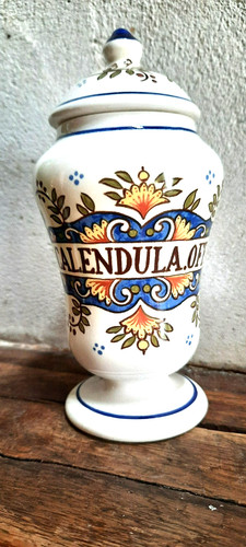Pot pharmacie faience de - pharmacie, en