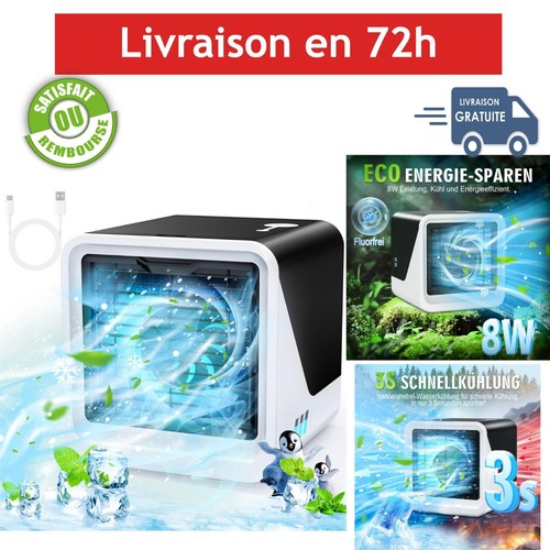 Climatiseur portable 1 - portable, 3-en-1