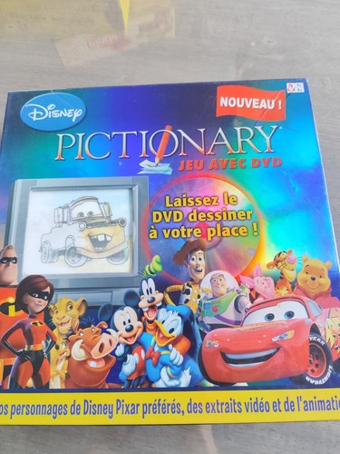 Jeu société pictionary - jeu, de