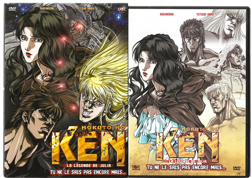 Dvd manga hokuto ken - manga,